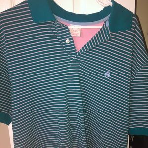 Brooks Brothers Striped Performance Polo Vtg